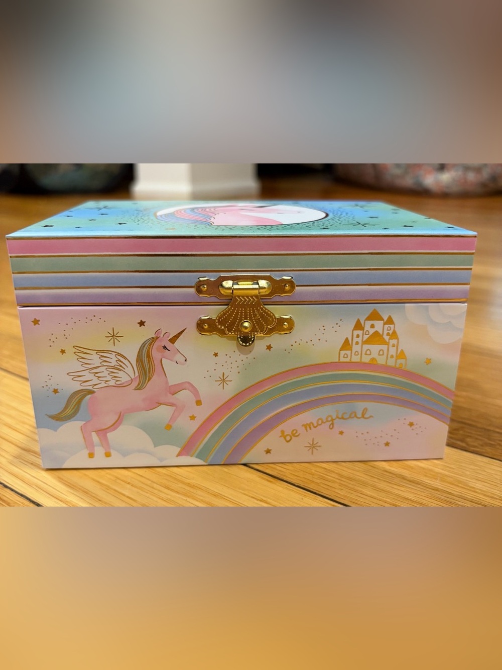 New Unicorn musical jewelry box